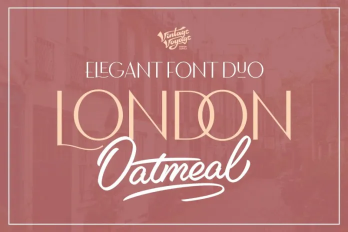 London Oatmeal Font