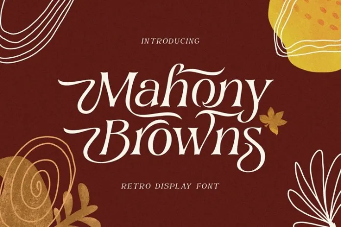 Mahony Browns Font