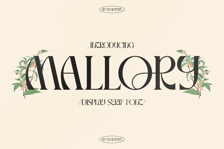 Mallory Display Serif Font