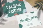 Market Written Font