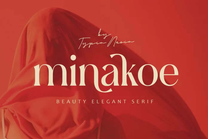 Minakoe - Beauty Elegant Aesthetic Serif Font