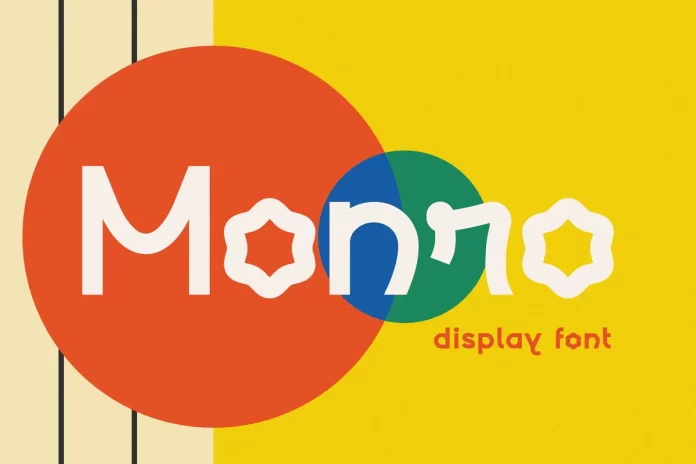 Monro - Quirky Display Typeface Font