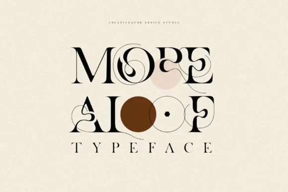 More Aloof Font