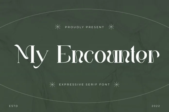 My Encounter Font