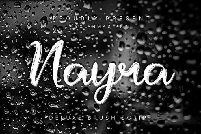 Nayra Font - Modern Script