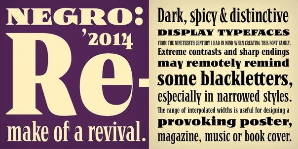 Negro Font
