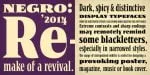 Negro Font