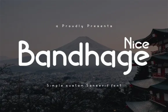 Nice Bandhage Font