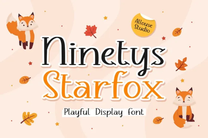 Ninety Starfox Font