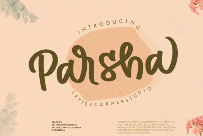 Parsha Font