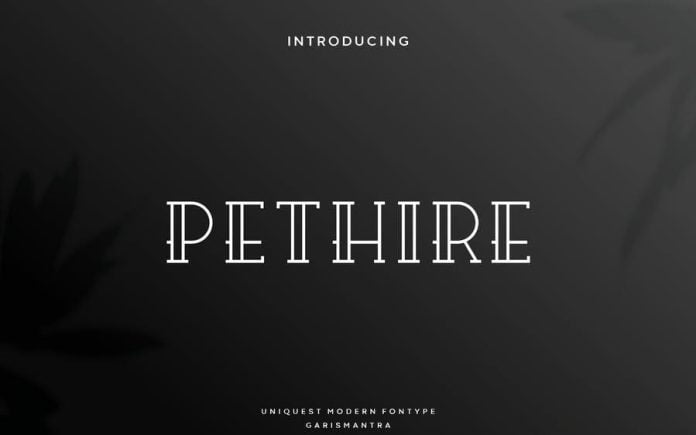 Pethire Font