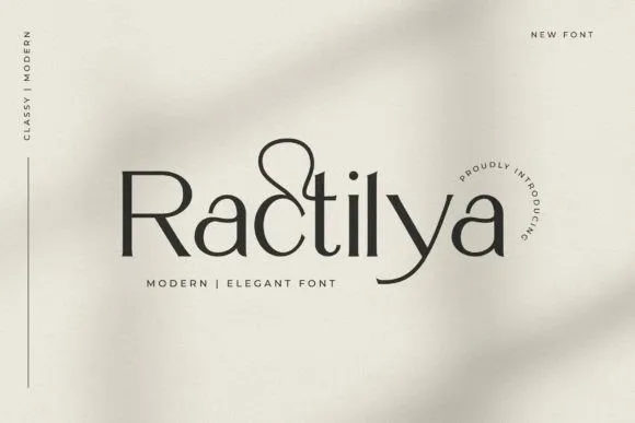 Ractilya Font