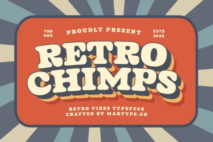 Retro Chimps Font