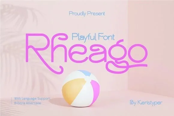 Rheago Font