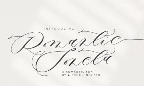 Romantic Soneta Font