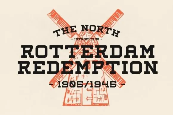 Rotterdam Redemption Font