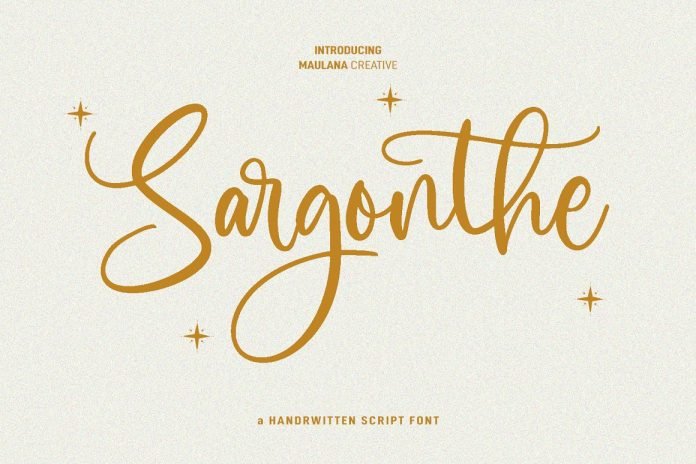 Sargonthe Script Font