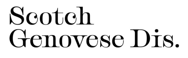 Scotch Genovese Book Display Font