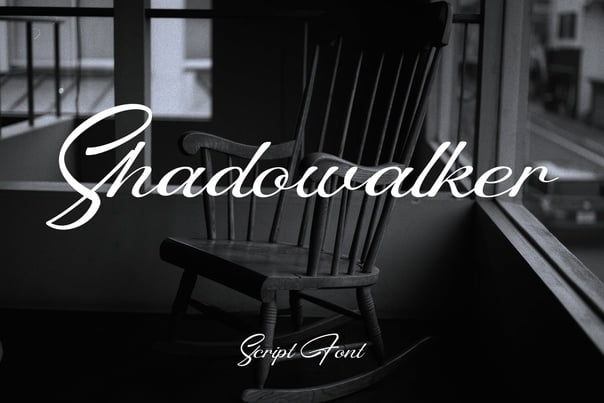 Shadowalker Script Font