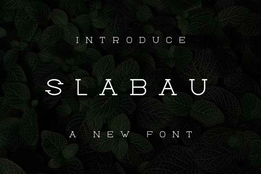 Slabau Font