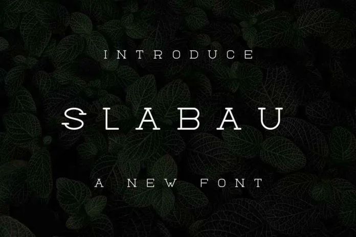 Slabau Font