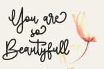 Sortelica - Handwritten Script Font