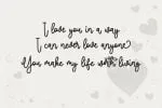 Sortelica - Handwritten Script Font