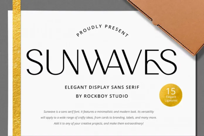 Sunwaves Font