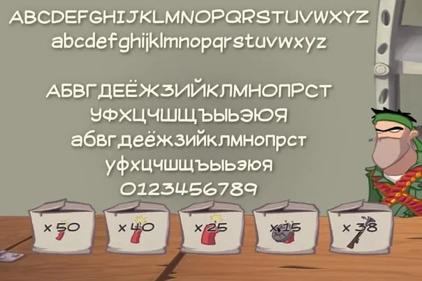 Suplexmentary Comic NC Font Cyrillic
