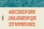 Surreal - Psychedelic Typeface Font