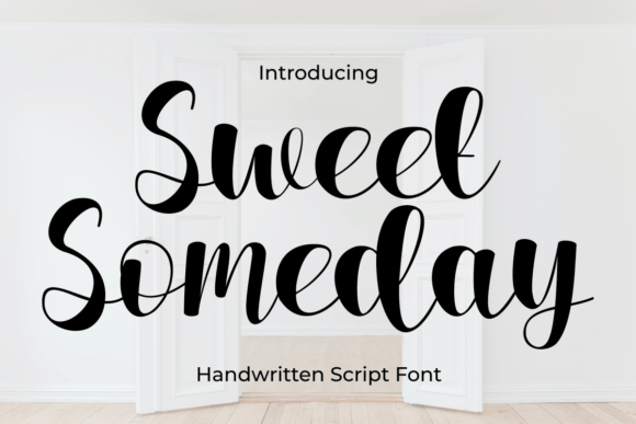 Sweet Someday - Handwritten Script Font
