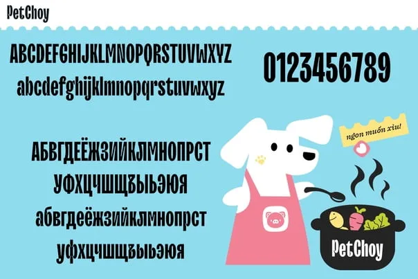 TT Trailers Petchoy Display Font