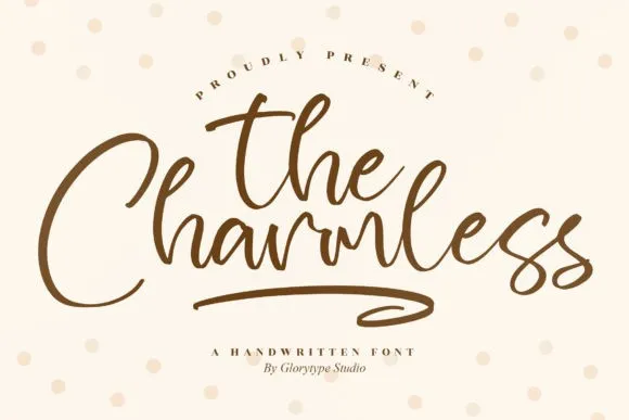 The Charmless Font