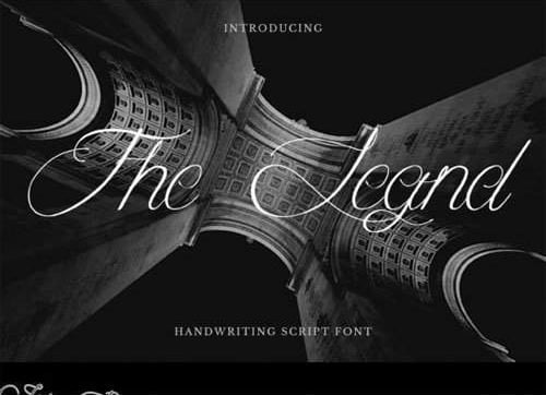 The Legend - Handwriting Script Font