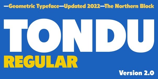 Tondu Font