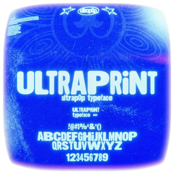 Ultraprint Font