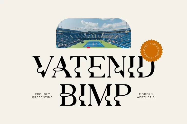 Vatenid Bimp Font