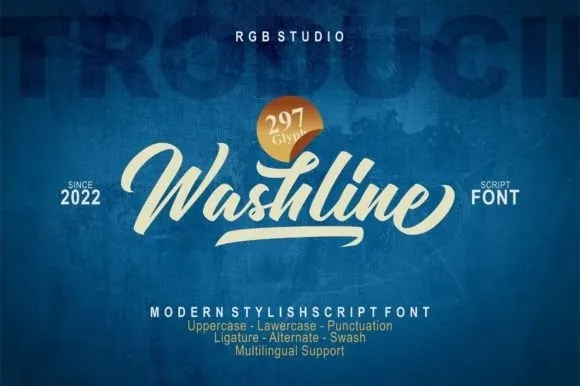 Washline Font