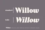 Willow Font