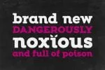Zona Black Slab Font