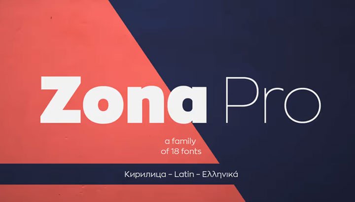 Zona Pro Font