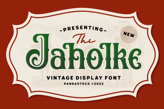 Jaholke Font