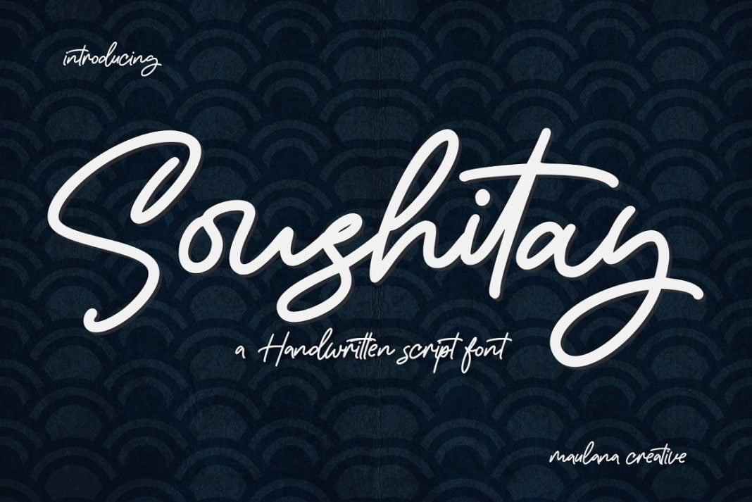 Soushitay Script Font