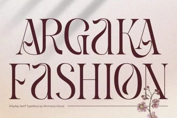 Argaka Fashion Font