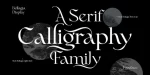 Bellagia Display Font Family