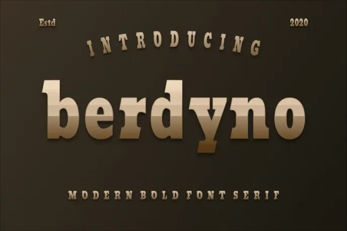 Berdyno Font