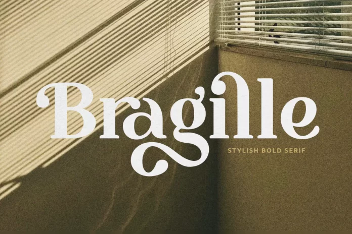 Bragille - Stylish Bold Serif Font