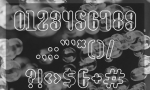 Bubble Tax Line Font