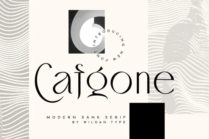 Cafgone Font