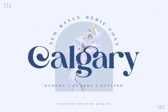 Calgary New Stylish Serif Font